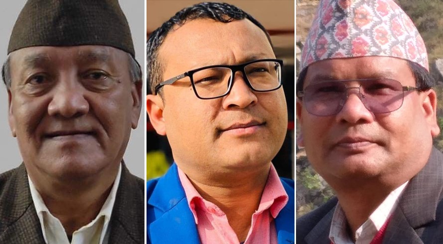 कर्णाली सभापतिमा तीन जनाको उम्मेदवारी